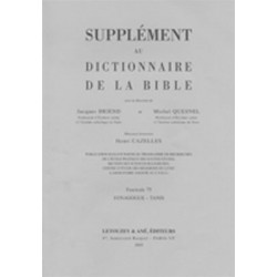 Supplément au Dictionnaire de la Bible, fasc. 77-78