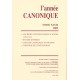 L'Année canonique XLVII (2005) Biens ecclésiastiques