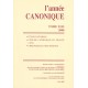 L'Année canonique XLII (2000) Etudes diverses