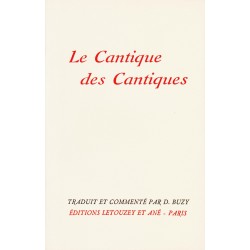 Le Cantique des Cantiques