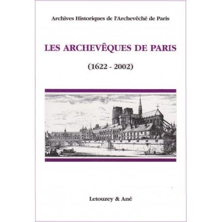 Les archevêques de Paris