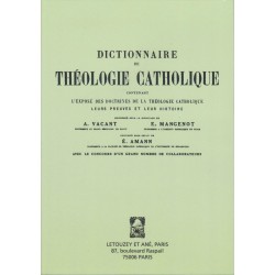 Dictionnaire de Théologie Catholique DVD