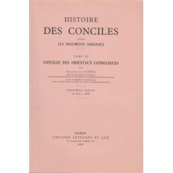 Histoire des conciles XI/1 1575-1849