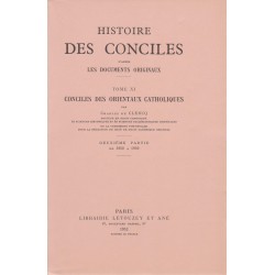Histoire des conciles XI/2 1850-1949