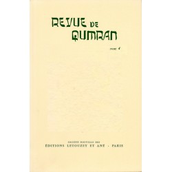 Revue de Qumran, 4 (Fasc. 13 à 16)