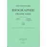 Dictionnaire de Biographie française, fasc. 126