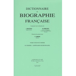Dictionnaire de Biographie française, t. XXI