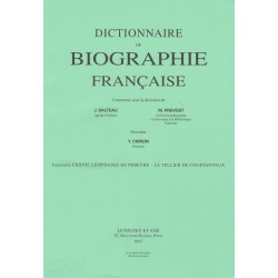 Dictionnaire de Biographie française, fasc. 127